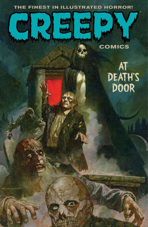 Book cover of Creepy Comics Volume 2: At Death's Door (Creepy Comics)