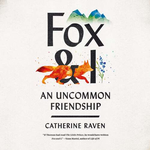 Book cover of Fox and I: An Uncommon Friendship