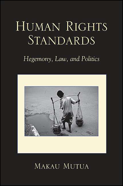 Book cover of Human Rights Standards: Hegemony, Law, and Politics (SUNY series, James N. Rosenau series in Global Politics)