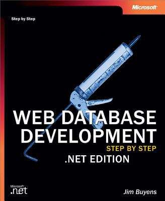 Book cover of Web Database Development Step by Step .NET Edition