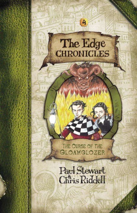 Book cover of The Edge Chronicles 4: The Curse of the Gloamglozer