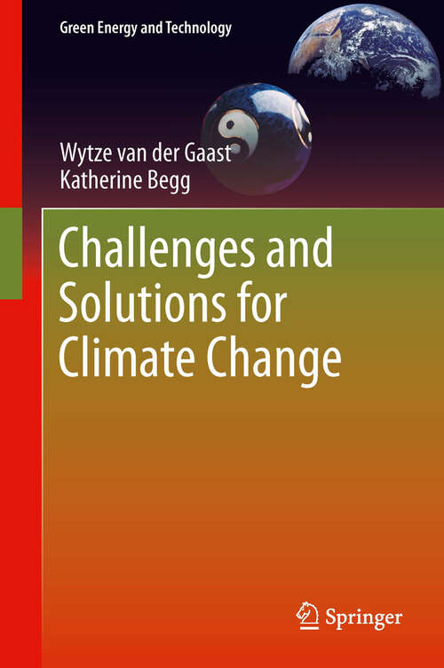 Book cover of Challenges and Solutions for Climate Change