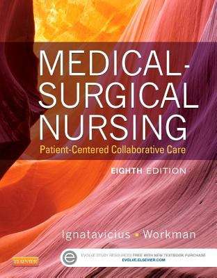 Book cover of Medical-Surgical Nursing: Patient Centered Collaborative Care, 8th Edition