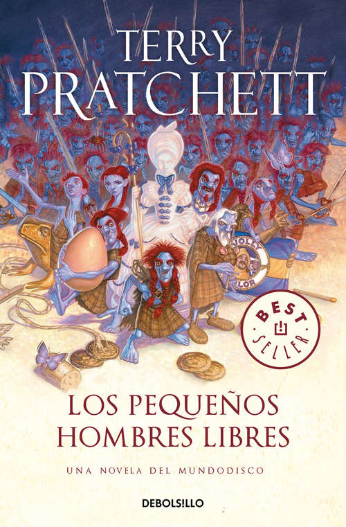 Book cover of Los Pequeños Hombres Libres (Mundodisco 30)