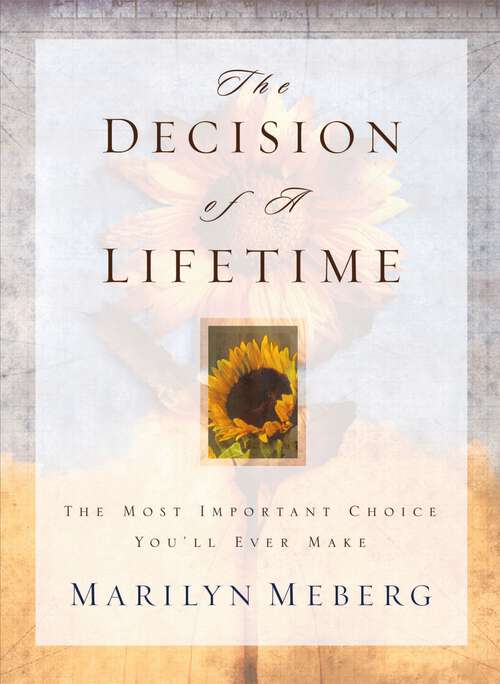Book cover of The Decision of a Lifetime