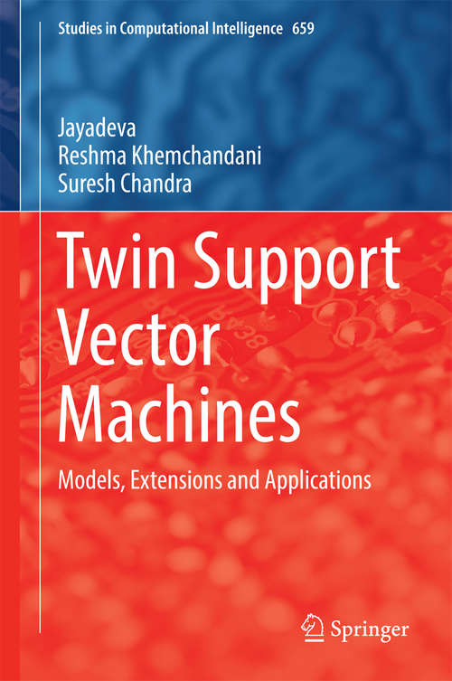 Book cover of Twin Support Vector Machines