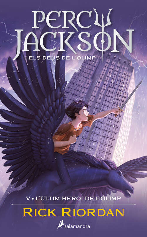 Book cover of L'últim heroi de l'Olimp (Percy Jackson i els déus de l'Olimp: Volumen 5)