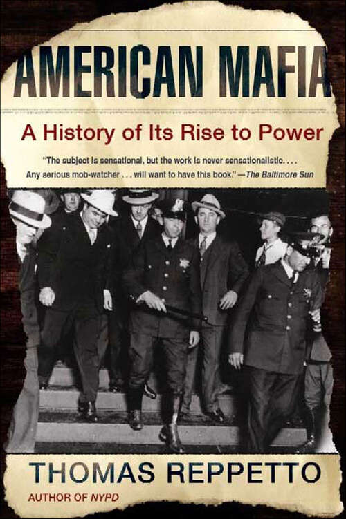 Book cover of American Mafia: A History of Its Rise to Power