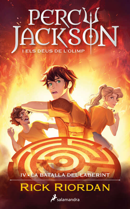 Book cover of La batalla del laberint (Percy Jackson i els déus de l'Olimp: Volumen 4)