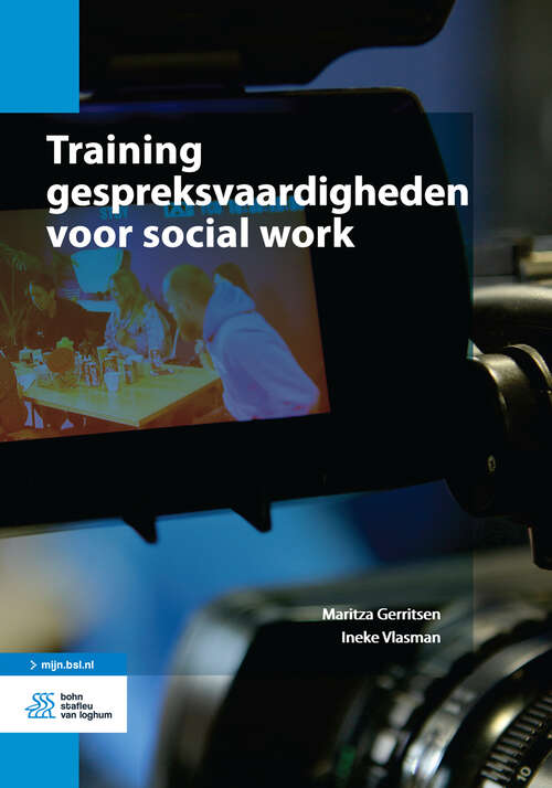 Book cover of Training gespreksvaardigheden voor social work