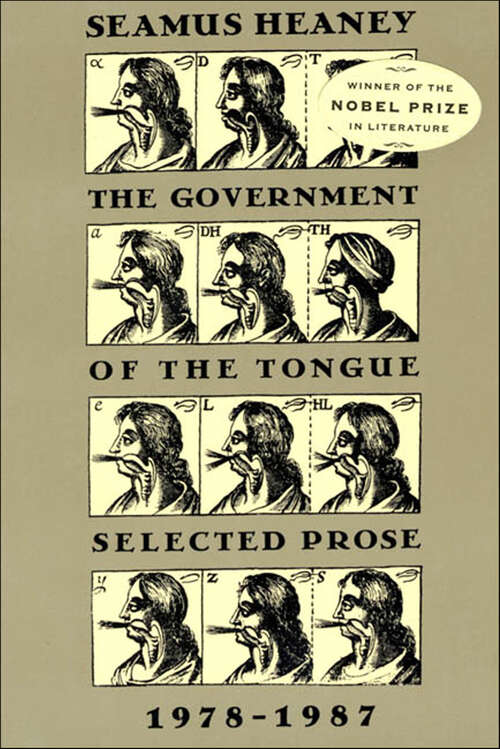 Book cover of The Government of the Tongue: Selected Prose, 1978–1987