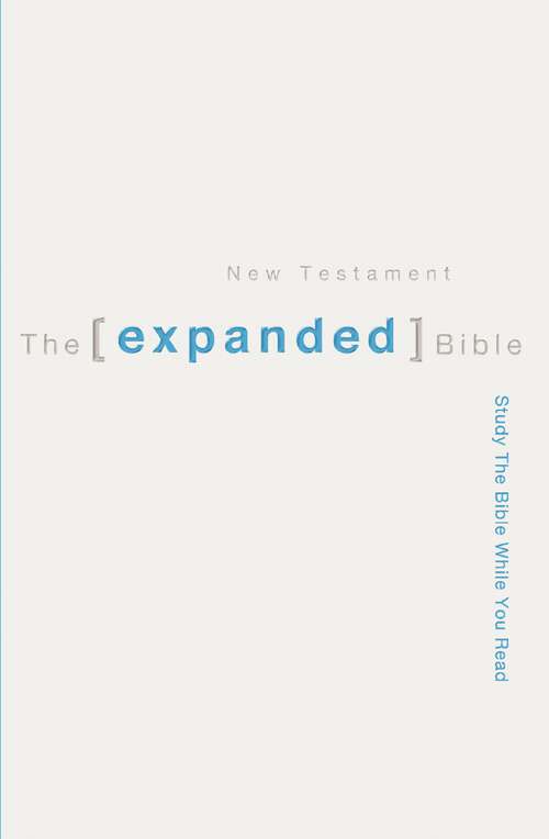 Book cover of The Expanded Bible: New Testament