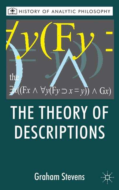 Book cover of The Theory of Descriptions