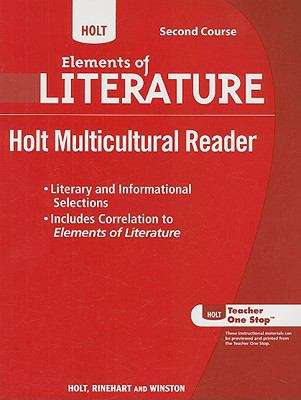 Book cover of Holt Elements of Literature, Second Course: Holt Multicultural Reader