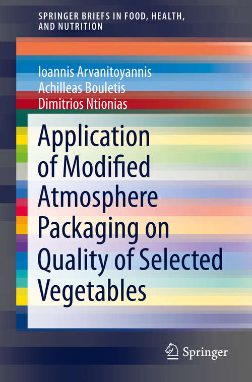 Book cover of Application of Modified Atmosphere Packaging on Quality of Selected Vegetables