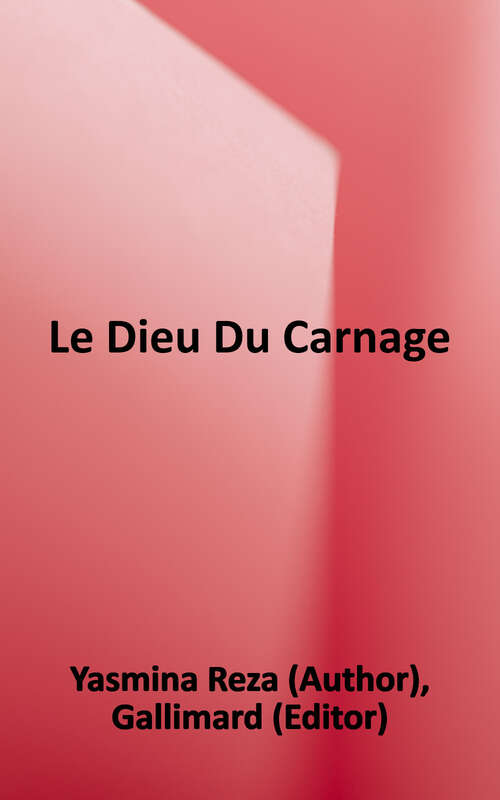 Book cover of Le Dieu Du Carnage
