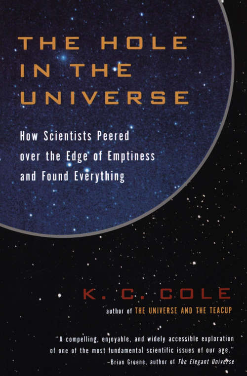Book cover of The Hole in the Universe
