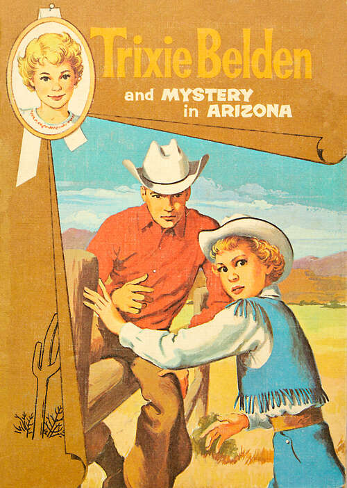 Book cover of The Mystery in Arizona (Trixie Belden #6)