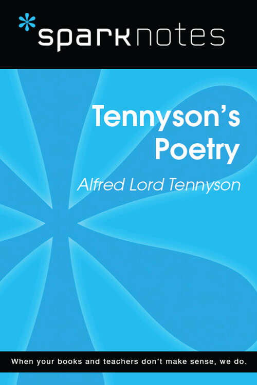 Book cover of Tennyson's Poetry (SparkNotes Literature Guide Series)