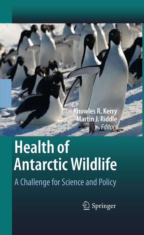 Book cover of Health of Antarctic Wildlife