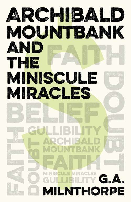 Book cover of Archibald Mountbank and the Miniscule Miracles