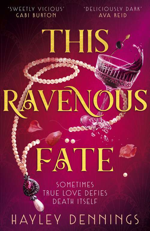 Book cover of This Ravenous Fate: a decadent romantic fantasy set in Jazz Age Harlem!