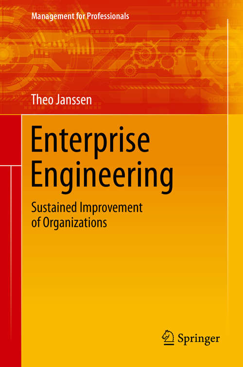 Book cover of Enterprise Engineering
