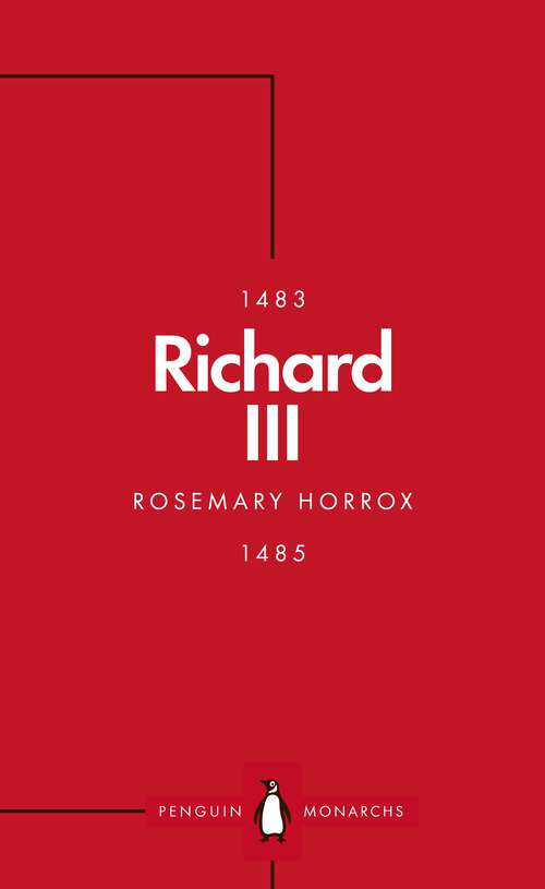 Book cover of Richard III: A Failed King? (Penguin Monarchs)