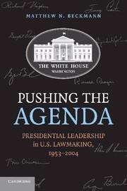 Book cover of Pushing the Agenda