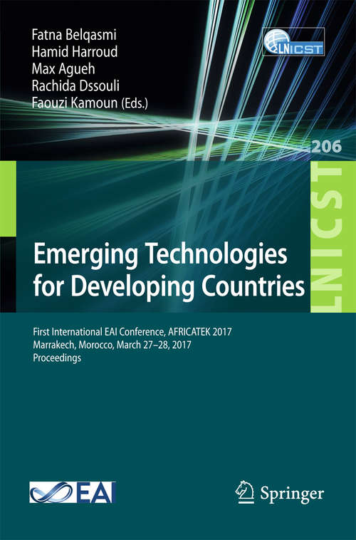 Book cover of Emerging Technologies for Developing Countries