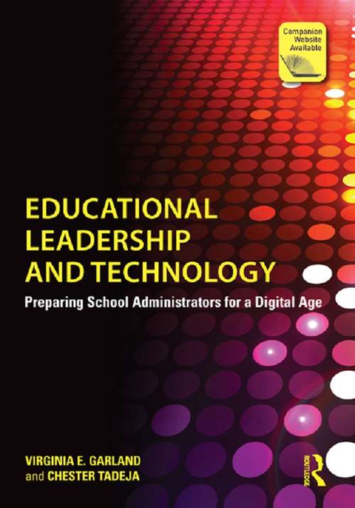 Book cover of Educational Leadership and Technology: Preparing School Administrators for a Digital Age