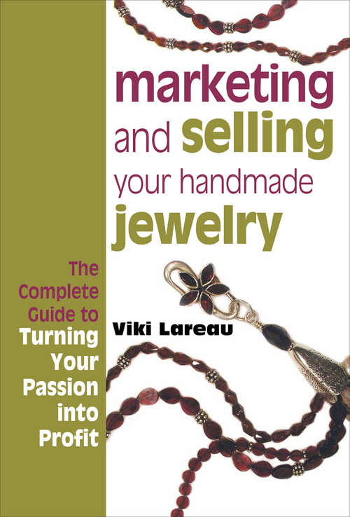 Book cover of Marketing and Selling Your Handmade Jewelry
