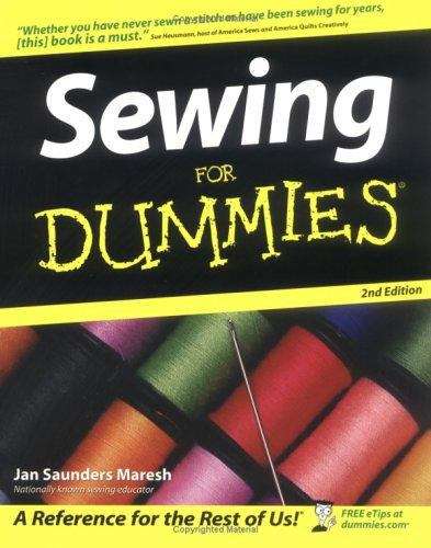 Book cover of Sewing for Dummies