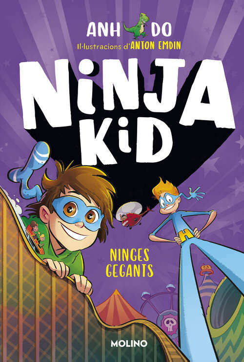 Book cover of Sèrie Ninja Kid 6 - Ninges gegants (Sèrie Ninja Kid: Volumen 6)