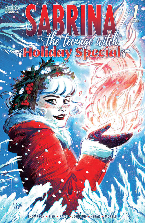 Book cover of Sabrina the Teenage Witch Holiday Special One-Shot (Sabrina the Teenage Witch (2019-) #1)