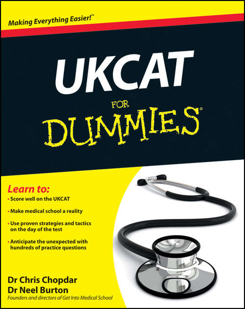 Cover image of UKCAT For Dummies