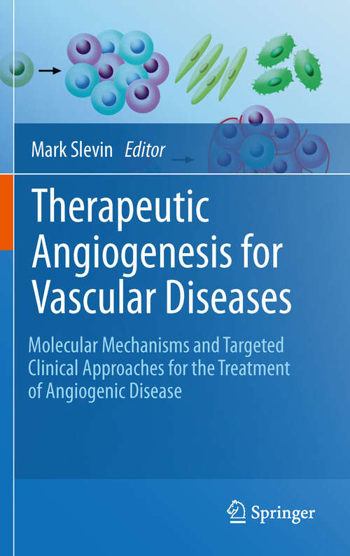 Book cover of Therapeutic Angiogenesis for Vascular Diseases