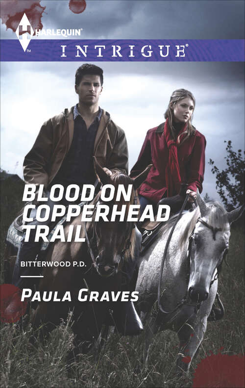 Book cover of Blood on Copperhead Trail (Bitterwood P.D. #4)