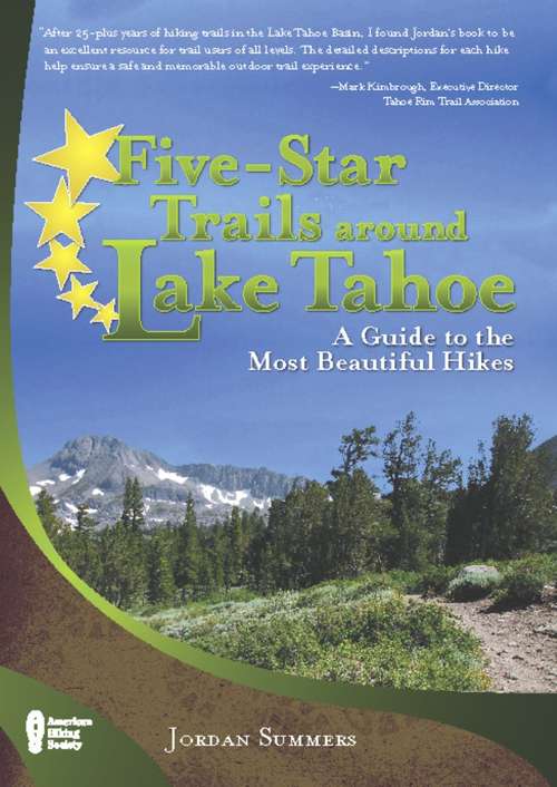 Book cover of Five-Star Trails around Lake Tahoe