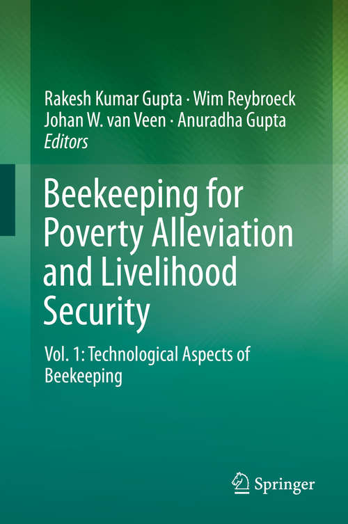 Book cover of Beekeeping for Poverty Alleviation and Livelihood Security