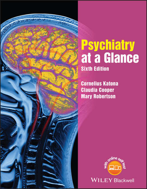 Book cover of Psychiatry at a Glance