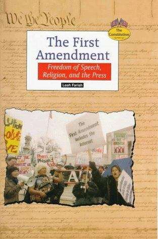 Book cover of The First Amendment