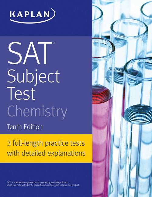 Book cover of SAT Subject Test Chemistry