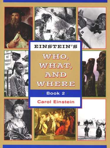 Book cover of Einstein's Who, What And Where: Book 2 (Einsteins Who, What, Where Ser.)