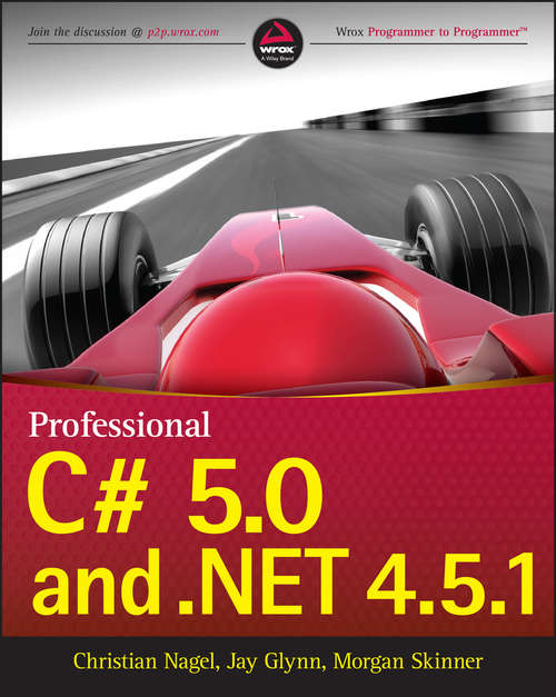 Book cover of Professional C# 5.0 and .NET 4.5.1