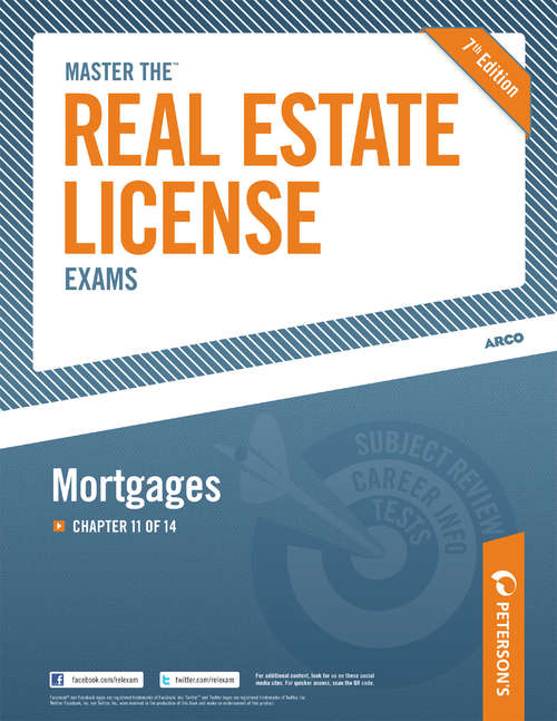 Book cover of Master the Real Estate License Exams: Chapter 11 of 14