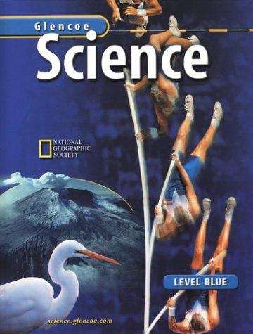 Book cover of Glencoe Science: Level Blue