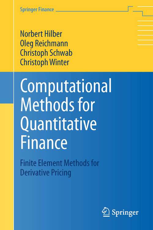 Book cover of Computational Methods for Quantitative Finance