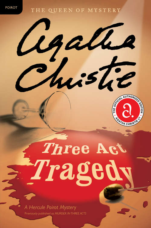 Book cover of Three Act Tragedy