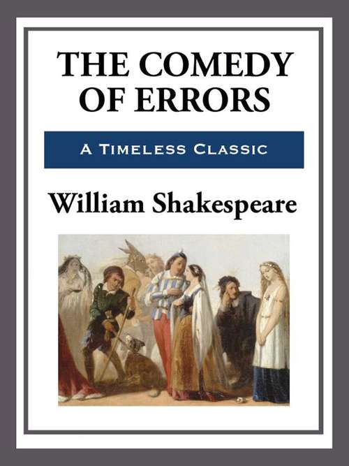 Book cover of The Comedy of Errors